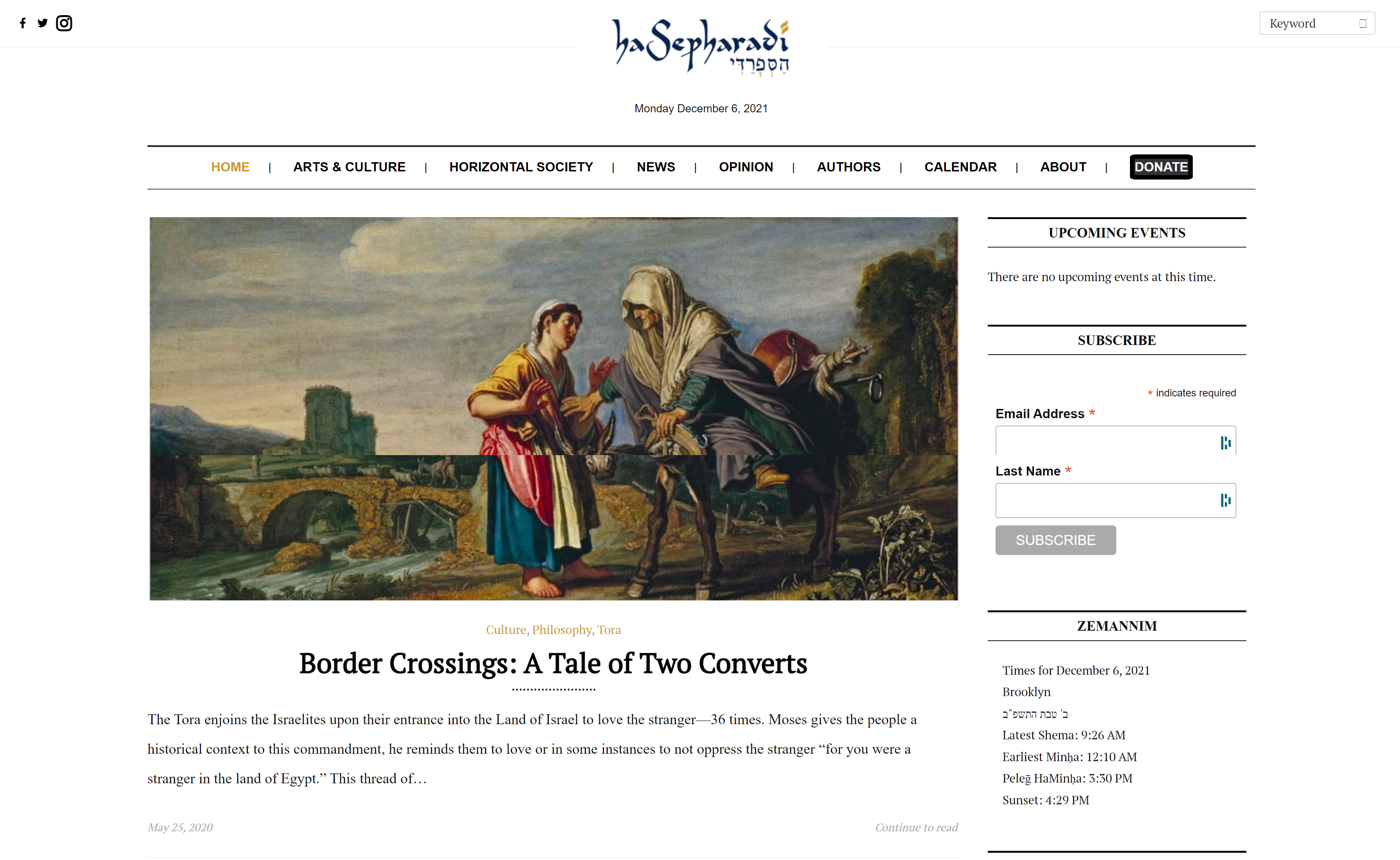 haSepharadi homepage